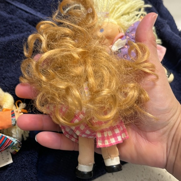Vintage Mattel Cabbage Patch Kids 5” Plush Mini Dolls - Picture 10 of 11
